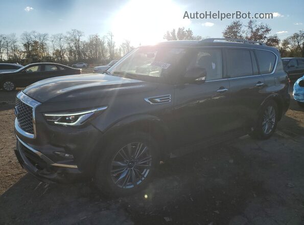 JN8AZ2AE3R9327814 2024 INFINITI QX80 Gray 