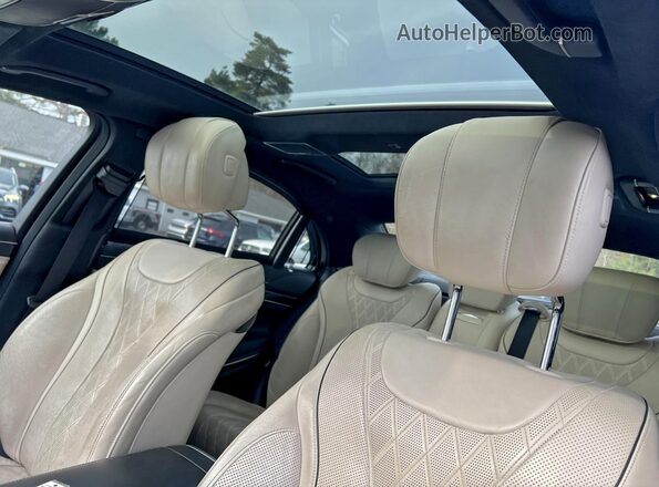WDDUG8CB7HA329699 2017 MERCEDES-BENZ S Black Вид задніх сидінь