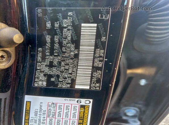 JTEBU5JR6L5769631 2020 TOYOTA 4RUNNER Black Rear interior view