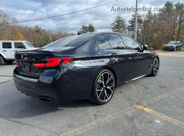WBA13BK07NCH59691 2022 BMW M5 Black Przód prawy