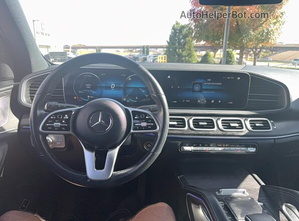 4JGFB4KB1MA484105 2021 MERCEDES-BENZ GLE White Հետևի նստատեղերի տեսք