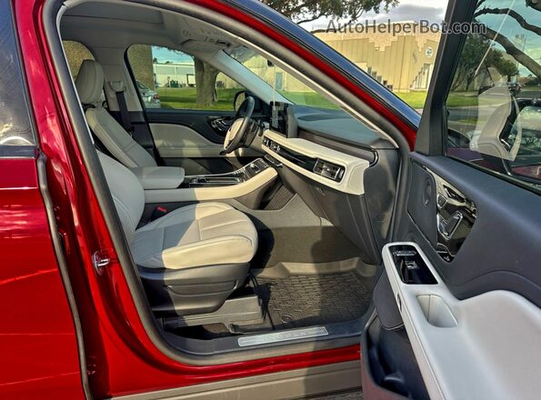 5LM5J6WC4SGL07956 2025 LINCOLN AVIATOR Burgundy Vista trasera