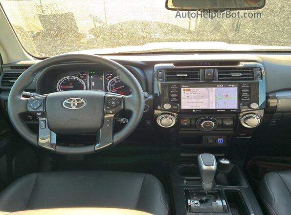 JTERU5JR2R6291595 2024 TOYOTA 4RUNNER White Rear seats view