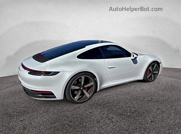 WP0AB2A92MS222329 2021 PORSCHE 911 Белый Вид спереди