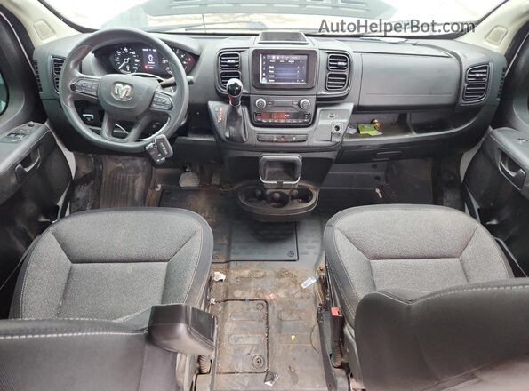 3C6LRVDG6RE115012 2024 RAM PROMASTER White Instrument cluster view