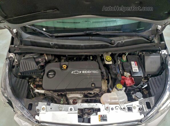 KL8CD6SA3JC470736 2018 CHEVROLET SPARK Silver Շարժիչի բաժամունքի տեսք