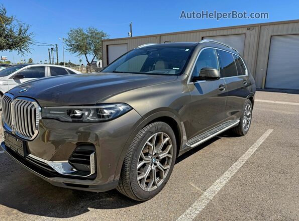 5UXCW2C07N9M52922 2022 BMW X7 Gray Rear right
