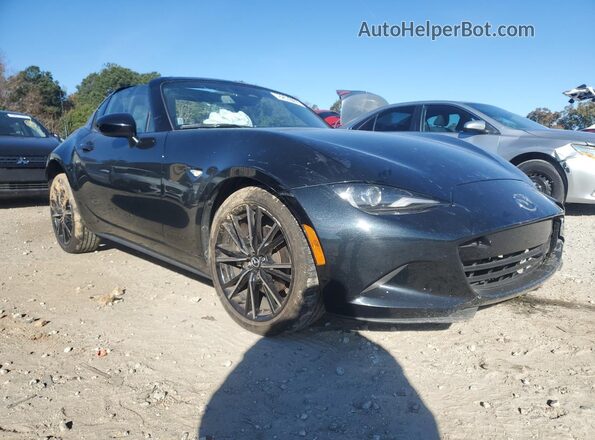 JM1NDAM77R0600695 2024 MAZDA MX-5 Black Front view