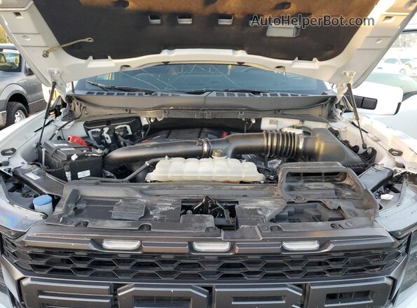 1FTFW1RG9NFC42286 2022 FORD F150 White Widok komory silnika