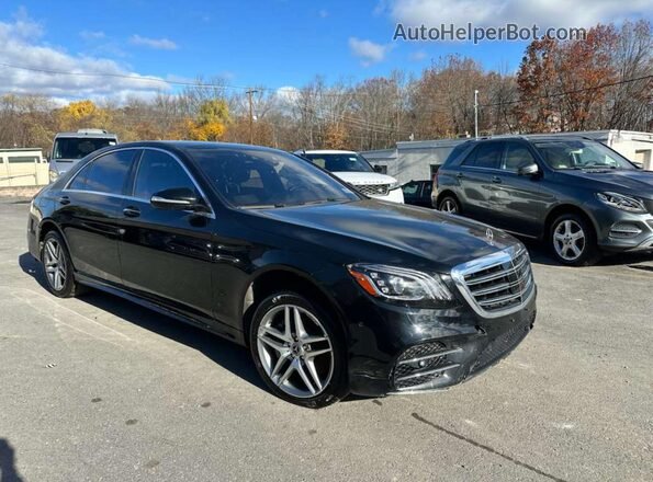 WDDUG6EB4LA518112 2020 MERCEDES-BENZ S Black Դիմացի տեսք