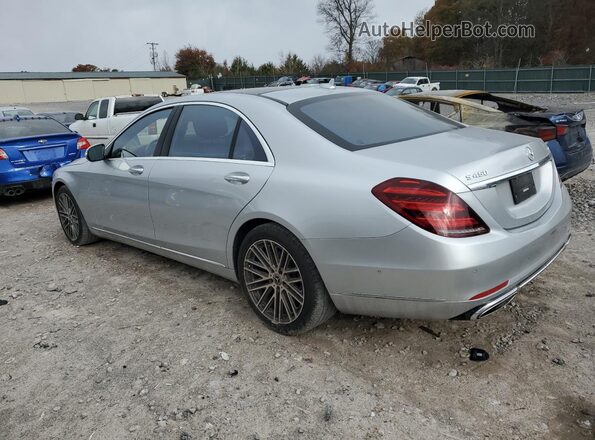 WDDUG6EB8JA348835 2018 MERCEDES-BENZ S-CLASS Серебряный Задняя правая четверть