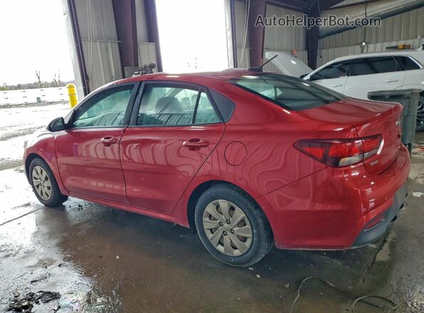 3KPA24AB0JE077630 2018 KIA RIO Red 