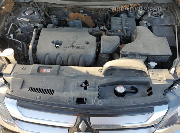 JA4AZ3A37GZ002171 2016 MITSUBISHI OUTLANDER Gray Vista de la etiqueta del VIN