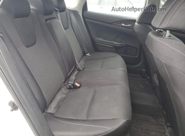 19XZE4F52ME004521 2021 HONDA INSIGHT White Widok wnętrza z tyłu