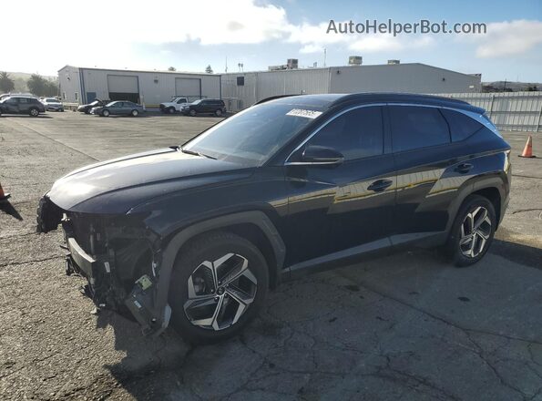 5NMJECAE2NH129933 2022 HYUNDAI TUCSON Black 