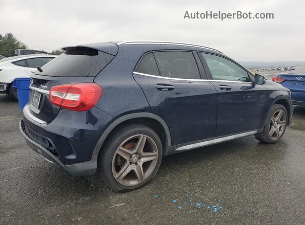 WDCTG4GB1HJ302212 2017 MERCEDES-BENZ GLA-CLASS Blue Delantero derecho
