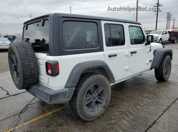 1C4HJXDN1LW123466 2020 JEEP WRANGLER White Delantero derecho