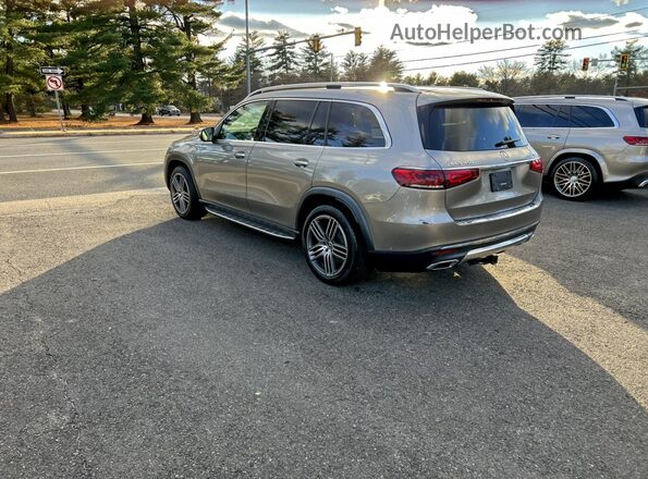 4JGFF5KE3LA158731 2020 MERCEDES-BENZ GLS Gold Przód prawy
