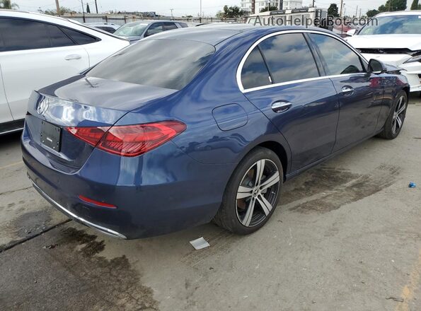 W1KAF4GB2RR178637 2024 MERCEDES-BENZ C Blue Przód prawy