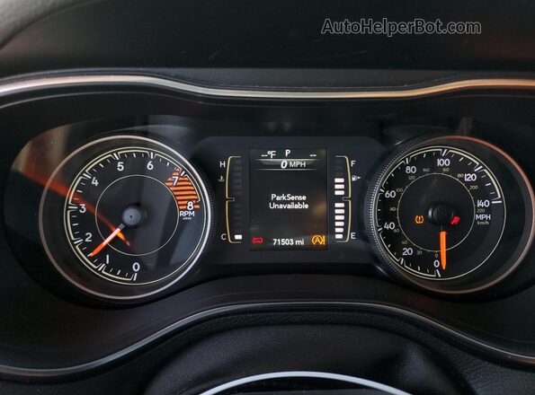1C4PJMLX8KD398775 2019 JEEP GRAND CHER White უკანა სავარძლების ხედი