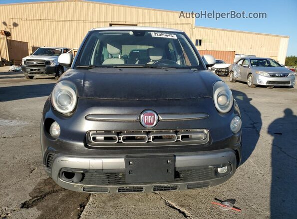 ZFBCFADH1JZ040587 2018 FIAT 500L Gray Vista trasera