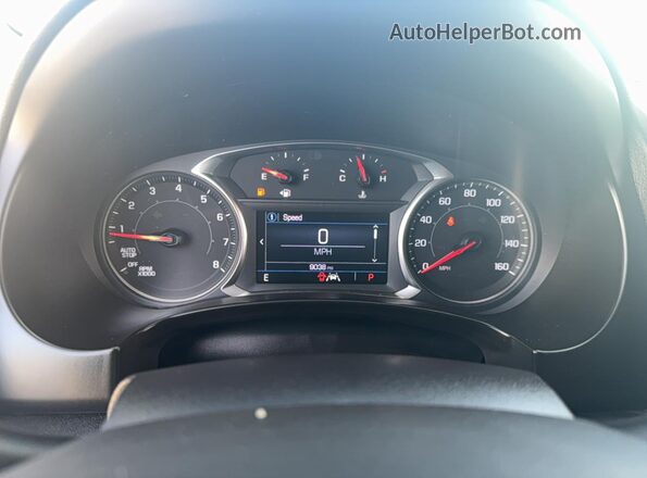 3GKALMEG4RL287758 2024 GMC TERRAIN Синий Вид щитка приборов