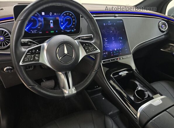 4JGGM2BBXPA016543 2023 MERCEDES-BENZ EQE Gray Widok tylnych siedzeń