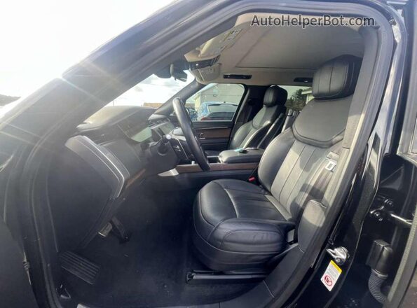 SALKPBE75PA009702 2023 LAND ROVER RANGE Black Front interior view