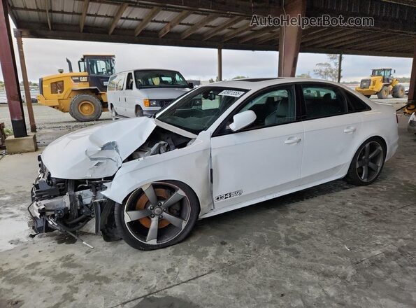 WAUBGAFL1GA005530 2016 AUDI S4 White Rear left