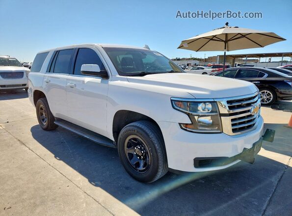 1GNLCDECXLR268270 2020 CHEVROLET TAHOE White Widok z przodu
