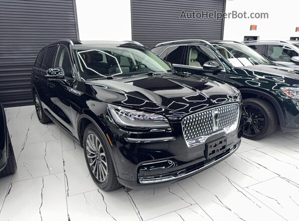 5LM5J7WC7RGL00595 2024 LINCOLN AVIATOR Black Tył lewy