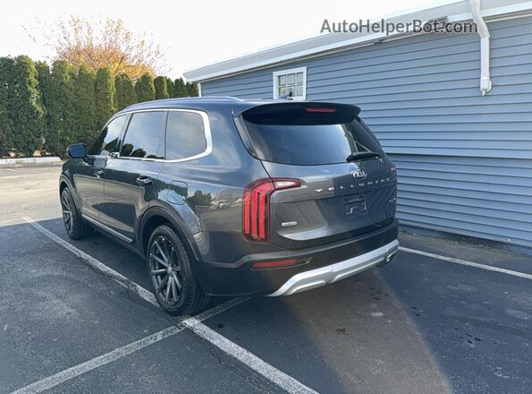 5XYP3DHC3MG133234 2021 KIA TELLURIDE Gray Передня права чверть