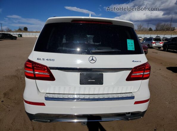 4JGDF6EE7HA821301 2017 MERCEDES-BENZ GLS-CLASS White Widok wnętrza z przodu