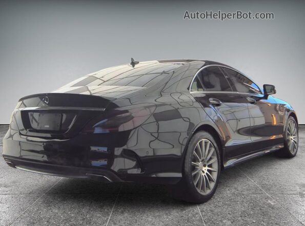 WDDLJ7DB5HA192462 2017 MERCEDES-BENZ CLS-CLASS Black Передня права чверть
