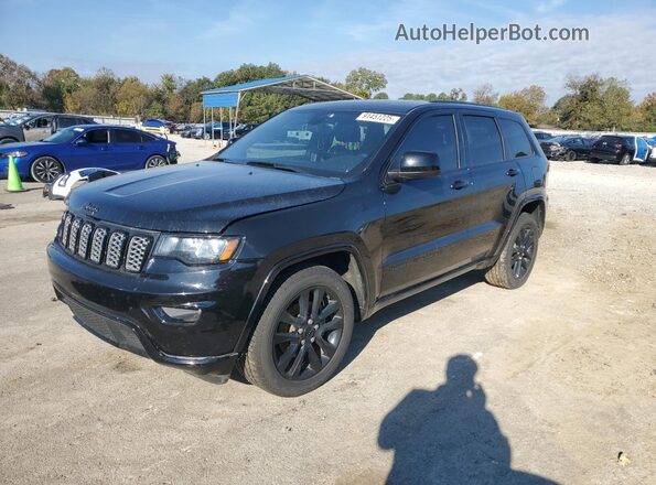 1C4RJEAG2HC761796 2017 JEEP GRAND CHER Black Հետևի ձախ