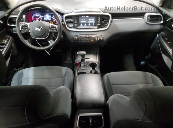 5XYPG4A37KG585344 2019 KIA SORENTO Black 