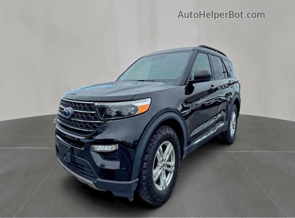 1FMSK8DH4NGA82309 2022 FORD FORD EXPLORER Black Trasero derecho