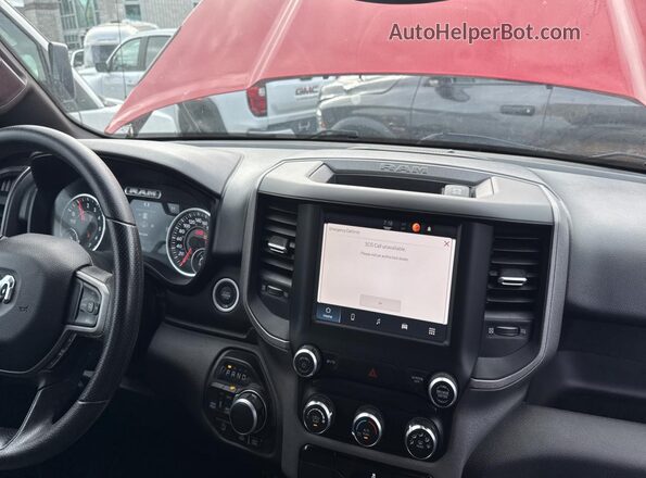 1C6RRFCG1PN677202 2023 RAM 1500 Red Սարքավորումների վահանակի տեսք