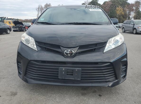 5TDZZ3DC0LS085863 2020 TOYOTA SIENNA Black უკანა ხედი