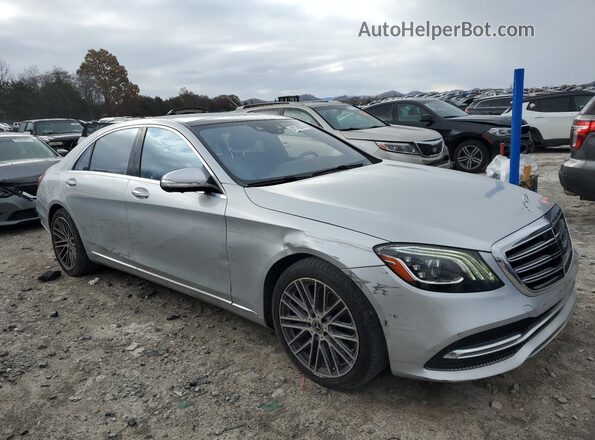 WDDUG6EB8JA348835 2018 MERCEDES-BENZ S-CLASS Серебряный Вид спереди