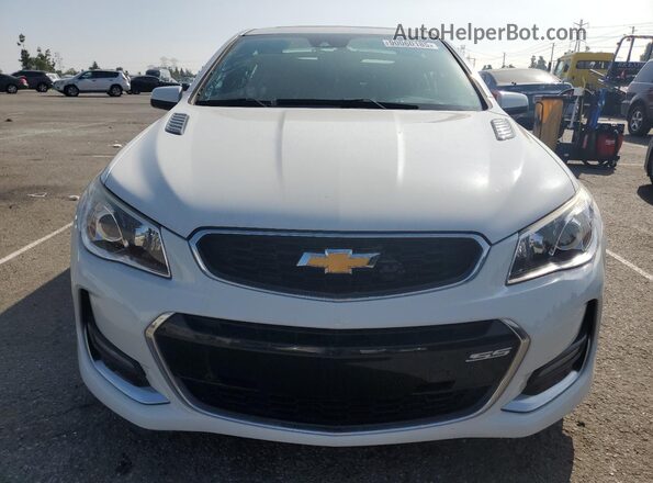 6G3F15RW8HL311734 2017 CHEVROLET SS White Вид спереду