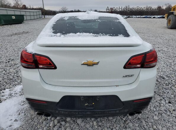 6G3F15RW9HL301892 2017 CHEVROLET SS White Вид ззаду