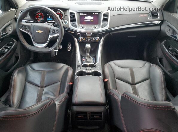 6G3F15RW9HL301892 2017 CHEVROLET SS White Вид панелі приладів