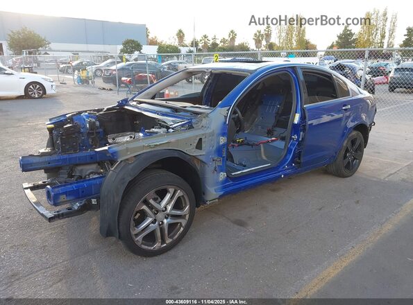 6G3F25RW5GL219881 2016 CHEVROLET SS Blue Przód lewy