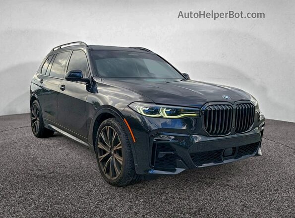 5UXCX6C00N9J07221 2022 BMW X7 Black უკანა მარცხენა