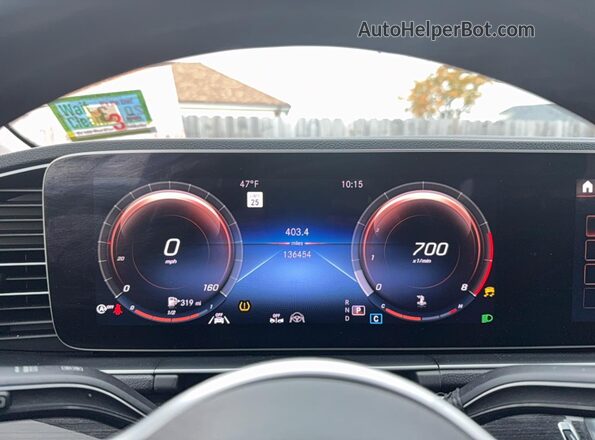 4JGFB4KB9LA155084 2020 MERCEDES-BENZ GLE Black Սարքավորումների վահանակի տեսք