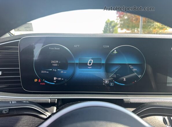 4JGFB4KB1MA484105 2021 MERCEDES-BENZ GLE White Սարքավորումների վահանակի տեսք
