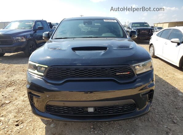 1C4SDHCT4NC130631 2022 DODGE DURANGO Black უკანა ხედი