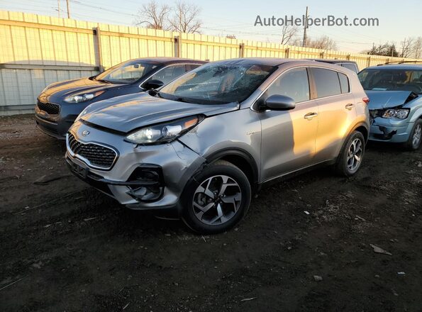 KNDPMCAC7N7006504 2022 KIA SPORTAGE Silver Հետևի ձախ