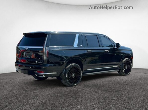 1GYS3JKTXPR491982 2023 CADILLAC ESCALADE Black Передня права чверть